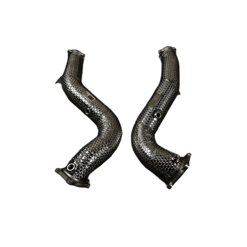 Be solve system даунпайп / приёмная труба для Audi RS6/RS7 (C7) + Heatshield