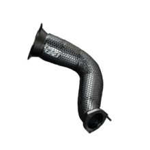 Be solve system даунпайп / приёмная труба+ Heatshield для Audi Q8/Q7 3.0L (4M)