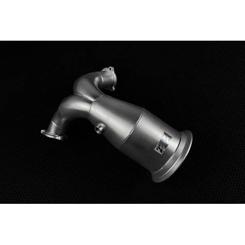 Be solve system даунпайп / приёмная труба для Audi S4/S5(B9) + Heatshield