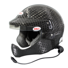 BELL 1103005 Шлем для автоспорта HP9 CARBON, FIA8860-2010, HANS, карбон, р-р 61 (7 5/8) , открытый