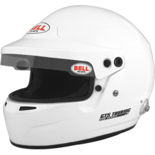 BELL 1315021 (23120103) Шлем для автоспорта закрытый GT5 TOURING, HANS, FIA8859, белый, SML (57-58)