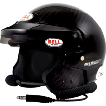 BELL 1209011 (23080105) Шлем для автоспорта открытый MAG9 RALLY CARBON, FIA8859, HANS, 57 (7 1/8)