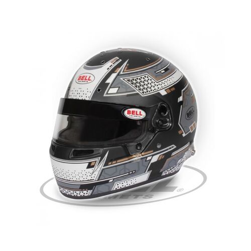 BELL Шлем закрытый RS7 PRO STAMINA HANS FIA 8859/SA2020 серый р-р 61