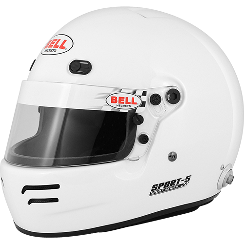 BELL 1418004 (23510006) Шлем для автоспорта закрытый SPORT 5, FIA8859, белый. р-р XLG (61-62) BELL 1418004 (23510006) Шлем для автоспорта закрытый SPORT 5, FIA8859, белый. р-р XLG (61-62)