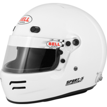 BELL 1418001 (23510003) Шлем для автоспорта закрытый SPORT 5, FIA8859, белый. р-р SML (57-58)