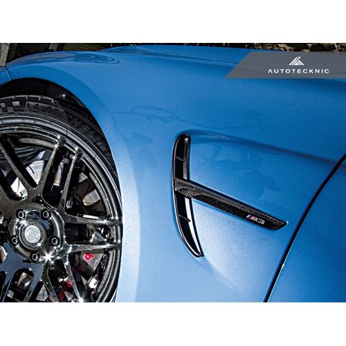 AutoTecknic карбоновые накладки на передние крылья для BMW M3/M4 F80/F82 AutoTecknic карбоновые накладки на передние крылья для BMW M3/M4 F80/F82
