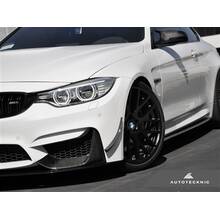 AutoTecknic  Элероны/канарды в передний бампер для BMW M3/M4 (F80/F82/F83)
