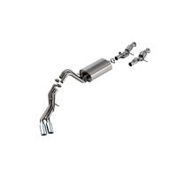 BORLA Выхлопная система для Cadillac Escalade/ DENALI 6.2L V8 (2015+) (звук Touring)