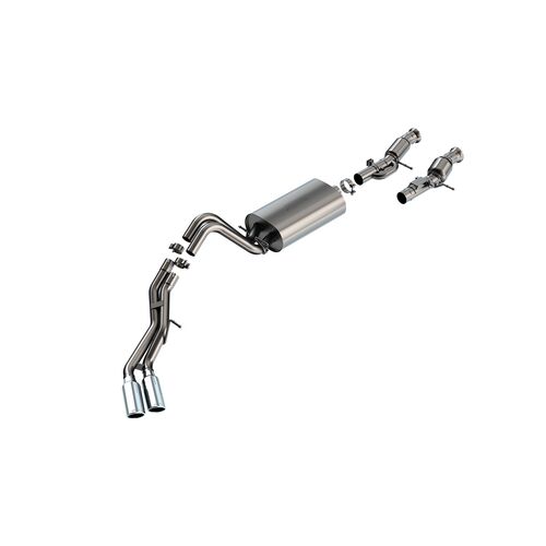 BORLA Выхлопная система для Cadillac Escalade/ DENALI 6.2L V8 (2015+) (звук Touring)