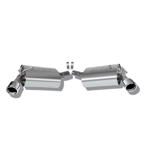 BORLA задняя часть выхлопной системы для Chevrolet Camaro 13- 3.6L V6 (звук S-type) 