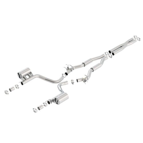BORLA Выхлопная система Cat-Back, Charger SRT® Hellcat V8-6.2L SC RWD с системой MDS BORLA Выхлопная система Cat-Back, Charger SRT® Hellcat V8-6.2L SC RWD с системой MDS