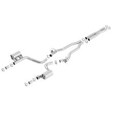BORLA Выхлопная система Cat-Back, Dodge Charger SRT Hellcat V8-6.2L SC RWD с системой MDS (2015+), (звук ATAK)-sound