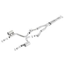 BORLA Выхлопная система Cat-Back, Charger SRT® Hellcat V8-6.2L SC RWD (с MDS) звук (звук S-Type)