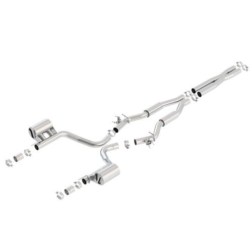 BORLA Выхлопная система Cat-Back, Charger SRT® Hellcat V8-6.2L SC RWD (с MDS) звук (звук S-Type) BORLA Выхлопная система Cat-Back, Charger SRT® Hellcat V8-6.2L SC RWD (с MDS) звук (звук S-Type)