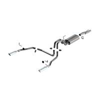 BORLA Выхлопная система (средняя и задняя часть) для Ford F150 4.6/5.4L (04-08)
