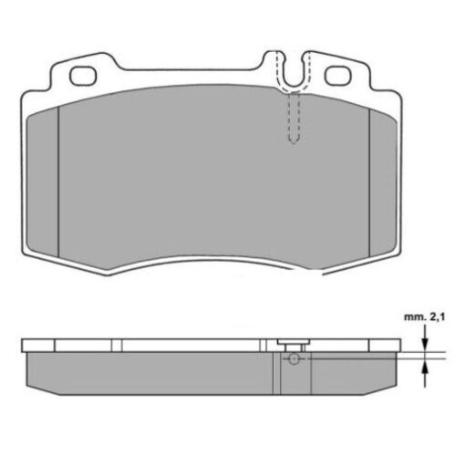 Brannor тормозные колодки передние Ceramic BRP.0847.A Brannor тормозные колодки передние Ceramic BRP.0847.A