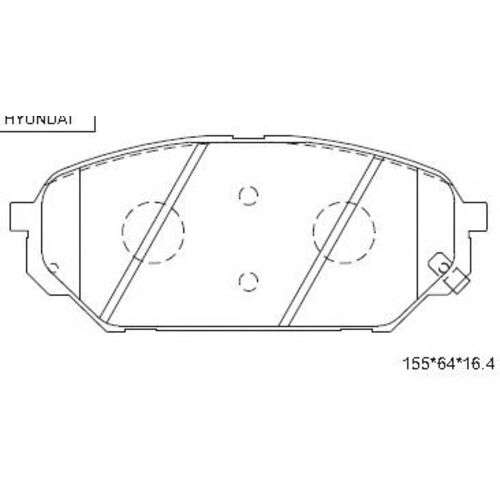 Brannor Ceramic передние тормозные колодки для Kia Sorento Prime (2014+) Brannor Ceramic передние тормозные колодки для Kia Sorento Prime (2014+)