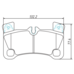 Brannor Ceramic задние тормозные колодки для Porsche Cayenne Turbo/ VW Touareg/ Audi Q7 (358мм диск) Brannor Ceramic задние тормозные колодки для Porsche Cayenne Turbo/ VW Touareg/ Audi Q7 (358мм диск)