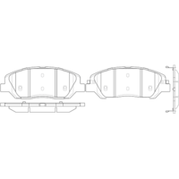 Brannor Ceramic передние тормозные колодки для Kia Mohave (mk1/mk2) (08+)