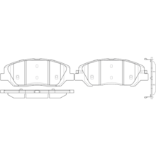 Brannor Ceramic передние тормозные колодки для Kia Mohave (mk1/mk2) (08+)