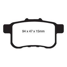 Brannor Ceramic задние тормозные колодки для Honda Accord 8-9