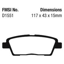 Brannor Ceramic задние тормозные колодки для Hyundai Genesis/Kia Quoris (под 314мм диск)