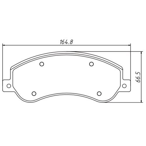 BRANNOR Ceramic передние тормозные колодки для VW Amarok BRANNOR Ceramic передние тормозные колодки для VW Amarok