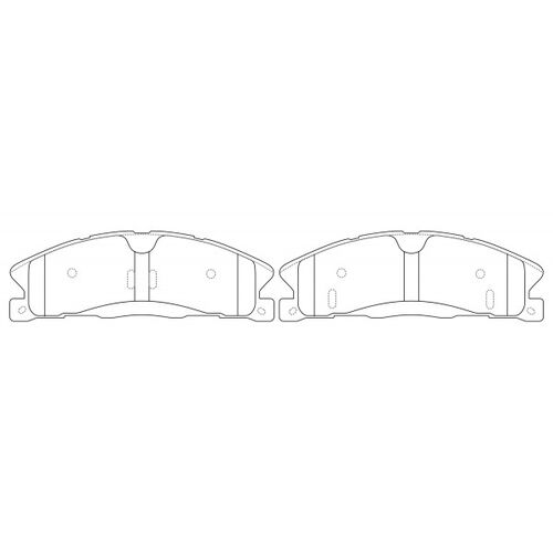 Brannor Ceramic передние тормозные колодки для Ford Explorer/Flex 3.5L (2013+) (под 352мм диск) Brannor Ceramic передние тормозные колодки для Ford Explorer/Flex 3.5L (2013+) (под 352мм диск)