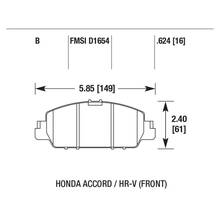 Brannor Ceramic передние тормозные колодки для Honda Accord 9/HRV (2015+)