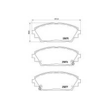 Brannor Ceramic передние тормозные колодки для Mazda 3 (BP)/CX30 (19+) (под 295мм диск)