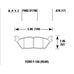 Brannor Ceramic задние тормозные колодки для Ford F150 (18+) (под 336мм диск)