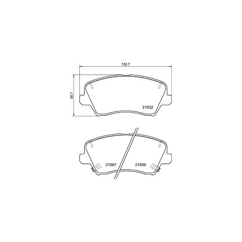 BRANNOR Ceramic передние тормозные колодки для Kia Ceed (JD)/Hyundai i30 (GD/PD)/Veloster (под 280мм диск) BRANNOR Ceramic передние тормозные колодки для Kia Ceed (JD)/Hyundai i30 (GD/PD)/Veloster (под 280мм диск)