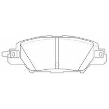 Brannor Ceramic задние тормозные колодки для Mazda CX5 (2015+)