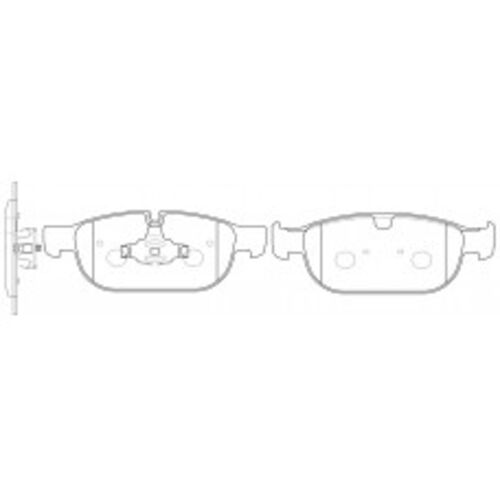 Brannor Ceramic передние тормозные колодки для Volvo S90/V90/XC90/XC60 (mk2) (под 345/366мм диск)