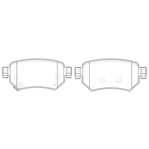 Brannor Ceramic задние тормозные колодки для Mazda 6 GJ (под электро-ручник) (2015+)