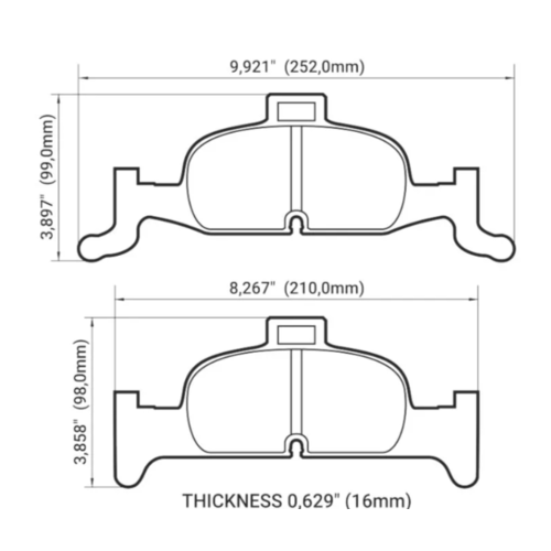Brannor Ceramic передние тормозные колодки Audi A4/A5 (B9)/Q5 (под 318/338мм диск)