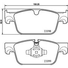 Brannor Ceramic передние тормозные колодки для Volvo S90/V90/XC60 (mk2)/V60/S60 (mk3) (под 296/322мм диск)