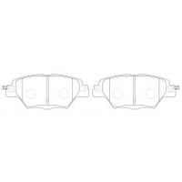 Brannor Ceramic задние тормозные колодки для Mazda CX9 (mk2)