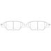 Brannor Ceramic задние тормозные колодки для Mazda CX9 (mk2) Brannor Ceramic задние тормозные колодки для Mazda CX9 (mk2)