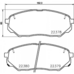 BRANNOR Ceramic передние тормозные колодки Kia Sorento Prime (14-18) (под 320мм диск) BRANNOR Ceramic передние тормозные колодки Kia Sorento Prime (14-18) (под 320мм диск)