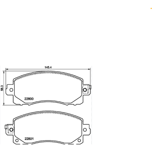 PowerStop Z17 передние тормозные колодки для Subaru Impreza/Forester (mk5)/XV (mk2) (2018+)