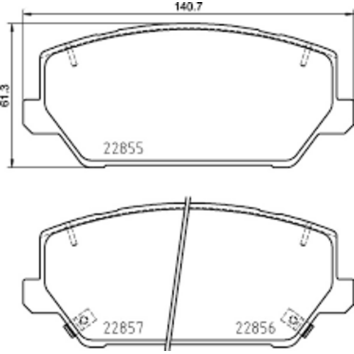Brannor Ceramic передние тормозные колодки для Hyundai Santa-Fe (mk4) (под 320мм диск) Brannor Ceramic передние тормозные колодки для Hyundai Santa-Fe (mk4) (под 320мм диск)