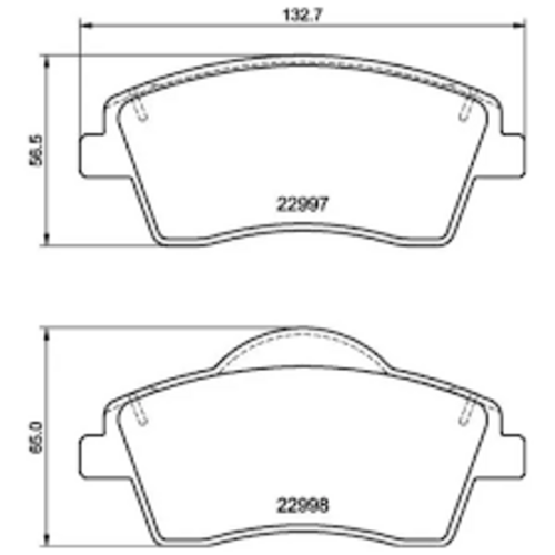 BRANNOR Ceramic передние тормозные колодки для Volvo XC40/Geely Preface (под 296мм диск) BRANNOR Ceramic передние тормозные колодки для Volvo XC40/Geely Preface (под 296мм диск)