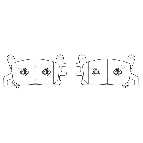 PowerStop Z23 Передние тормозные колодки для Genesis G80/G90/GV70/GV80 (под 360x34мм/380x34мм диск) PowerStop Z23 Передние тормозные колодки для Genesis G80/G90/GV70/GV80 (под 360x34мм/380x34мм диск)