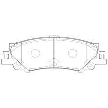 Brannor Ceramic задние тормозные колодки для Toyota Land Cruiser 300/LC300 (2021+)