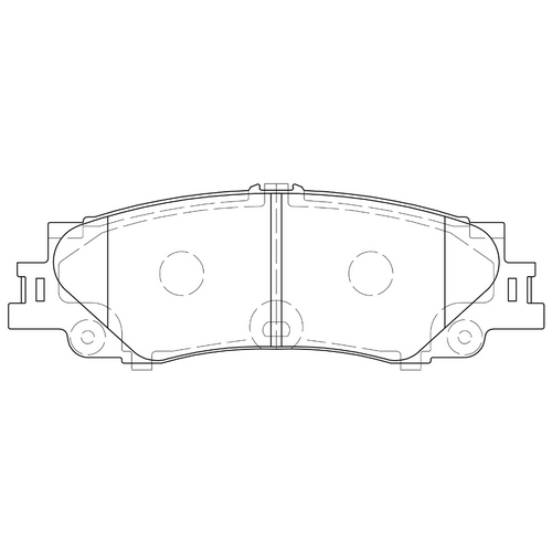 PowerStop Z36 задние тормозные колодки для Toyota Land Cruiser 300/LC300 (2021+) PowerStop Z36 задние тормозные колодки для Toyota Land Cruiser 300/LC300 (2021+)