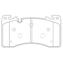 Brannor Ceramic передние тормозные колодки для Range Rover (21+)/Sport (22+) (под 380мм диск)