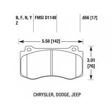 Brannor Ceramic передние тормозные колодки Jeep Grand Cherokee SRT8 (wk1)/Dodge Charger SRT8/Challenger SRT8 6.1/6.4L (под 360мм диск)