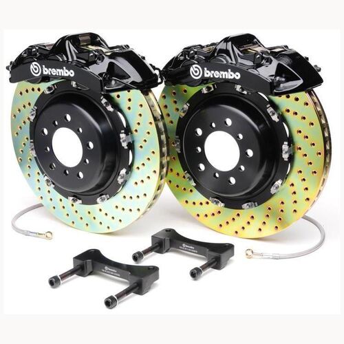 BREMBO тормозная система 6-поршн. перед 380x32 для BMW F30 335 (2-pieceDriled/Red Caliper)