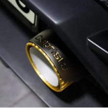 CAPRISTO Насадки для выхлопной системы Lamborghini Huracan EVO/STO (black/silver/gold) 